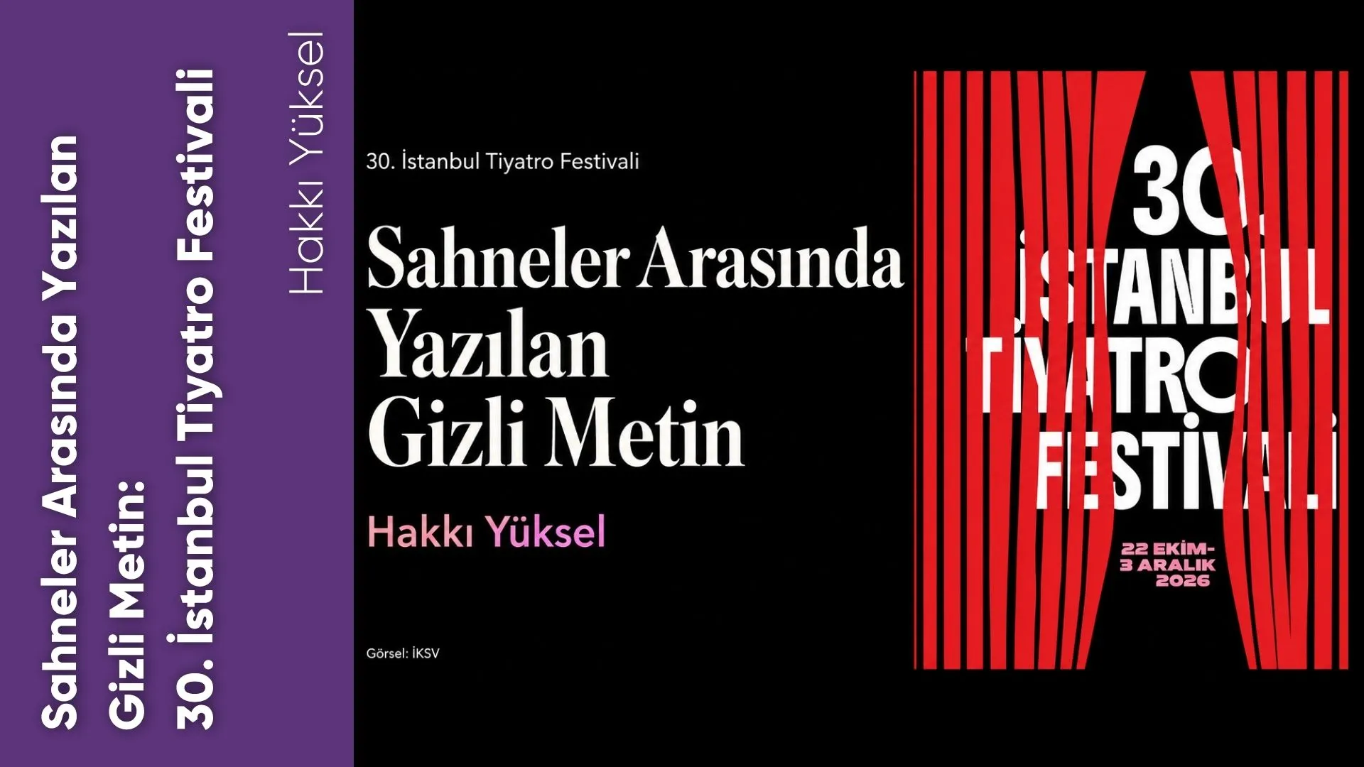 tiyatro festivali programı