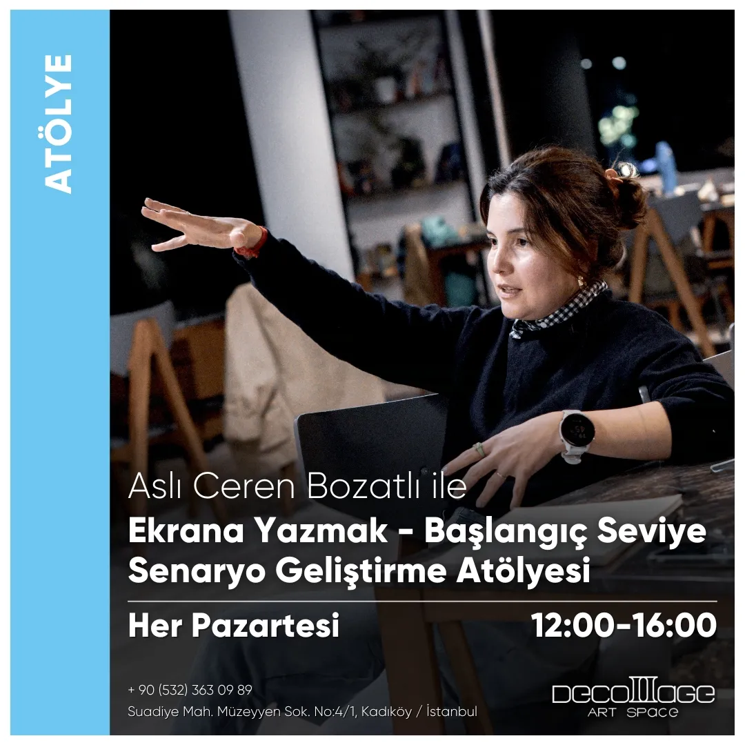 Ekrana Yazmak: Başlangıç Seviye Senaryo Geliştirme Atölyesi