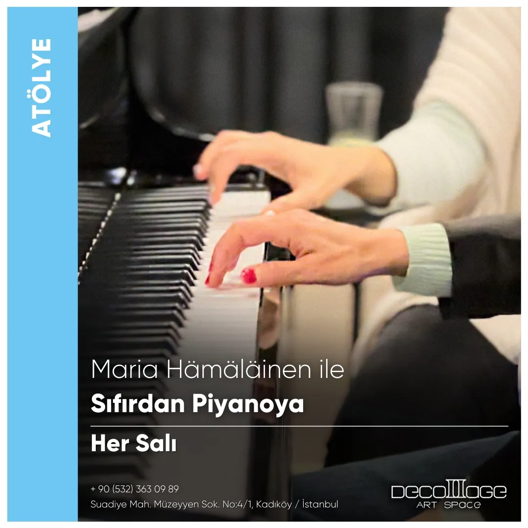 Sıfırdan Piyanoya Yetişkin Grubu- Her Salı