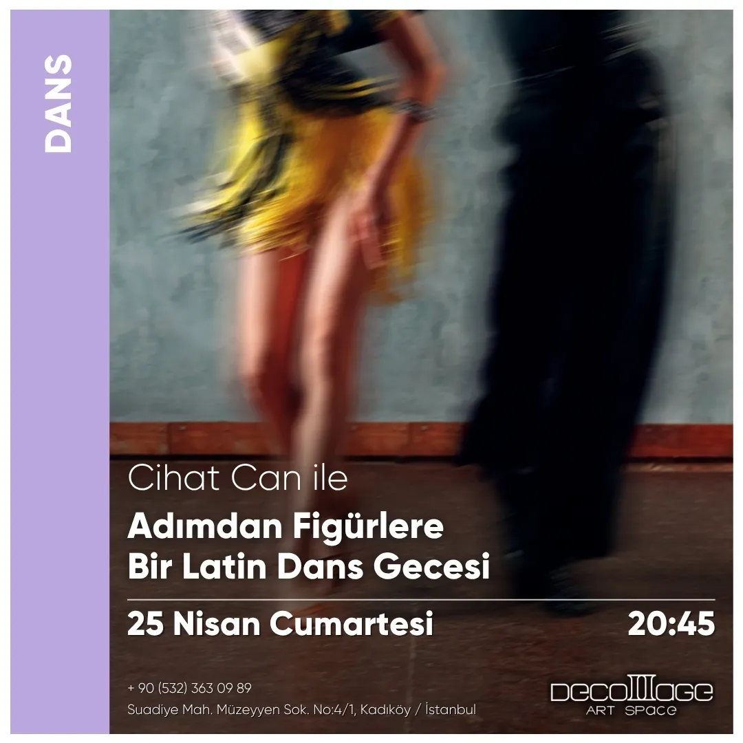 Adımdan Figürlere, Bir Latin Dans Gecesi