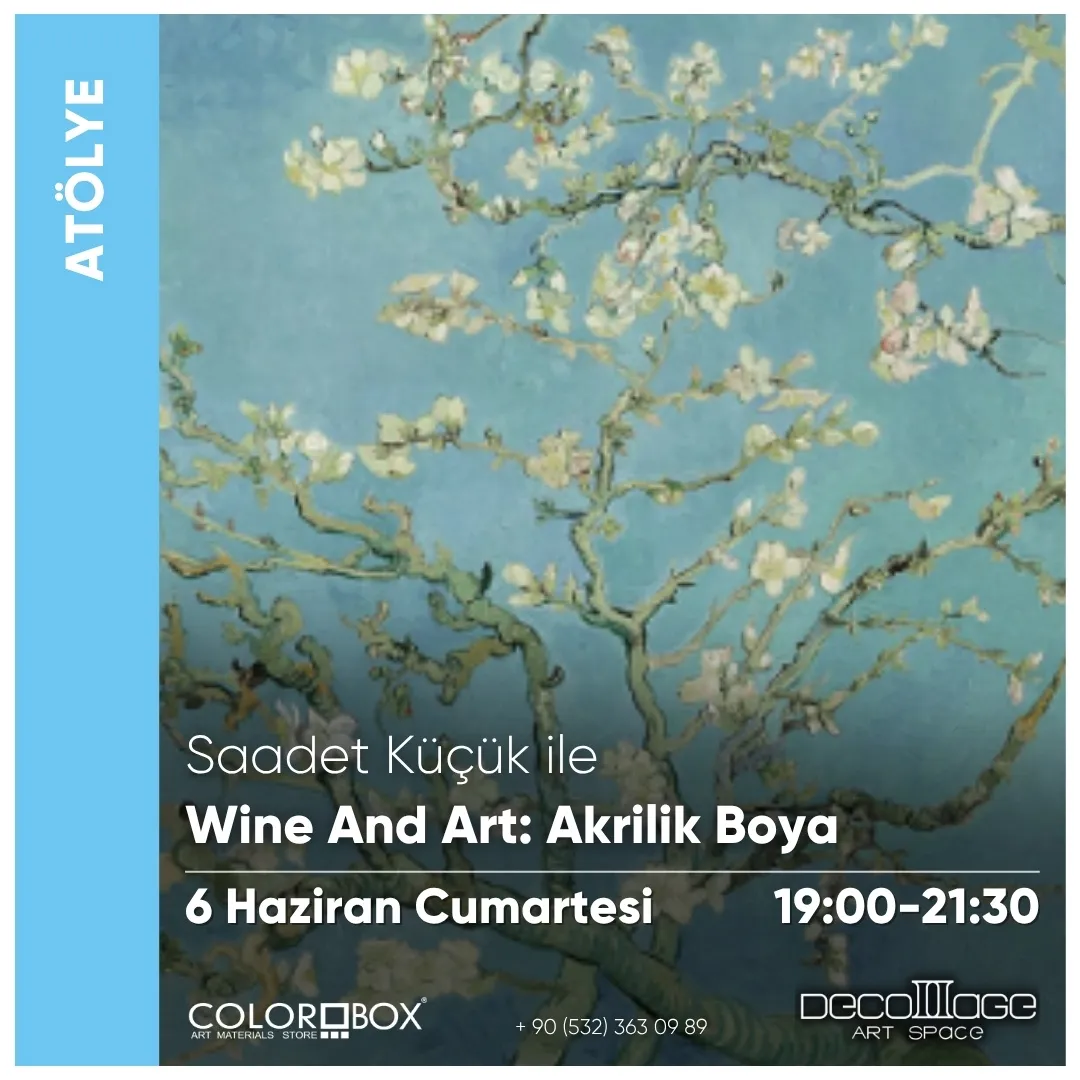 Wine And Art: Akrilik Boya