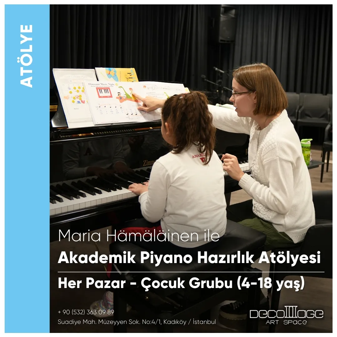 Maria Hämäläinen ile Akademik Piyano Hazırlık Atölyesi