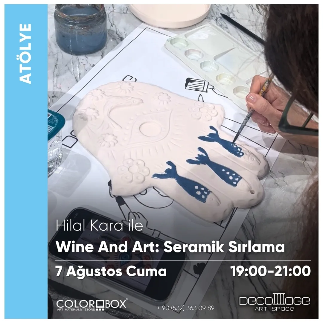 Wine and Art: Seramik Sırlama