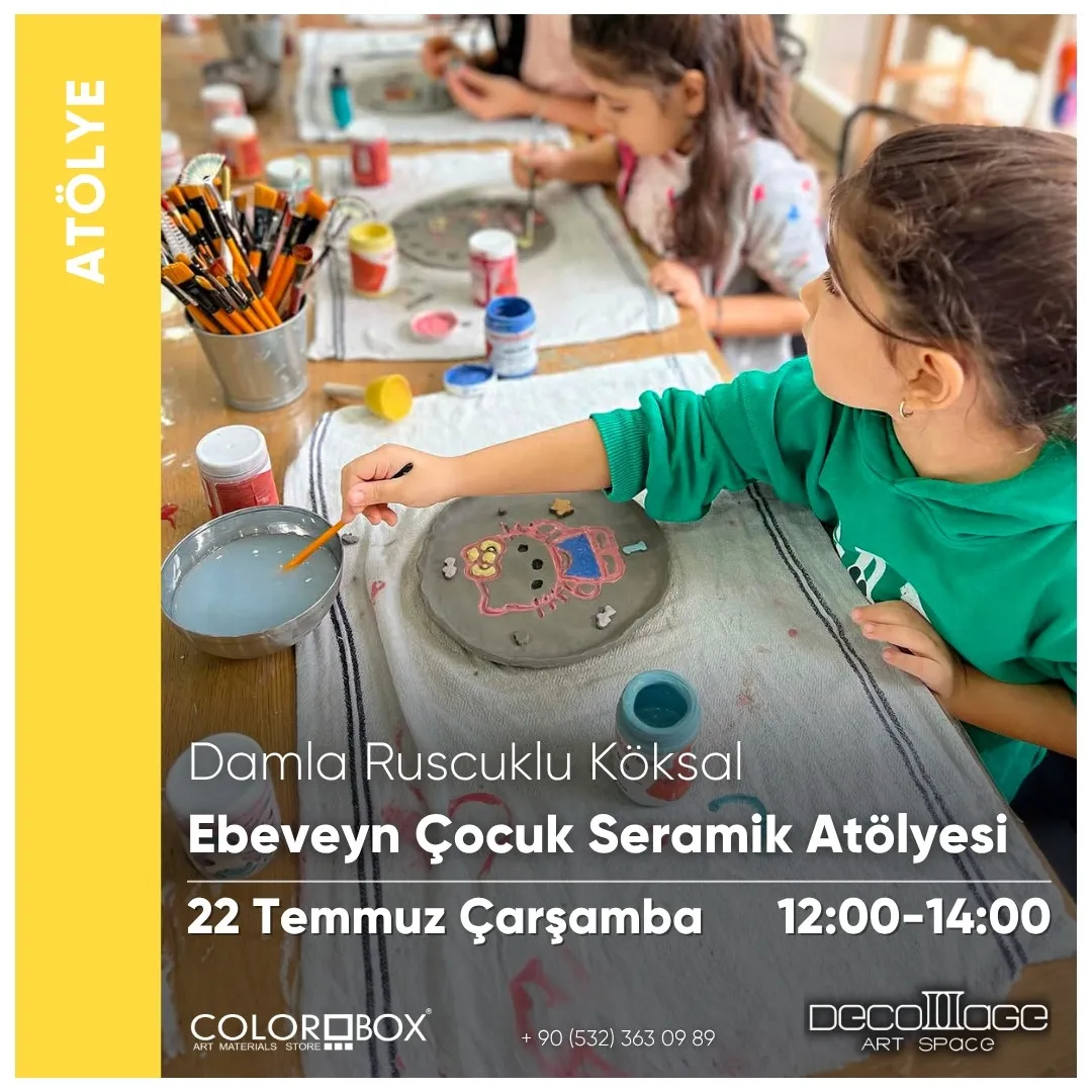 Ebeveyn Çocuk Seramik Atölyesi