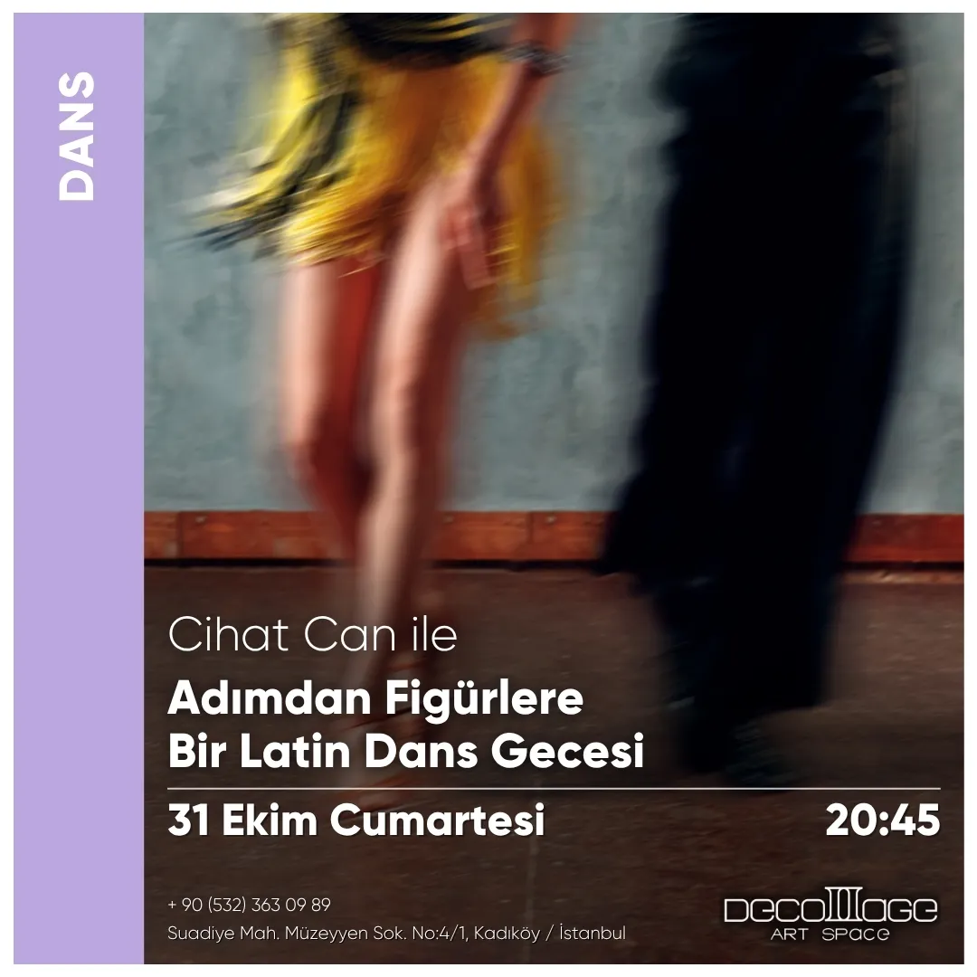 Adımdan Figürlere, Bir Latin Dans Gecesi
