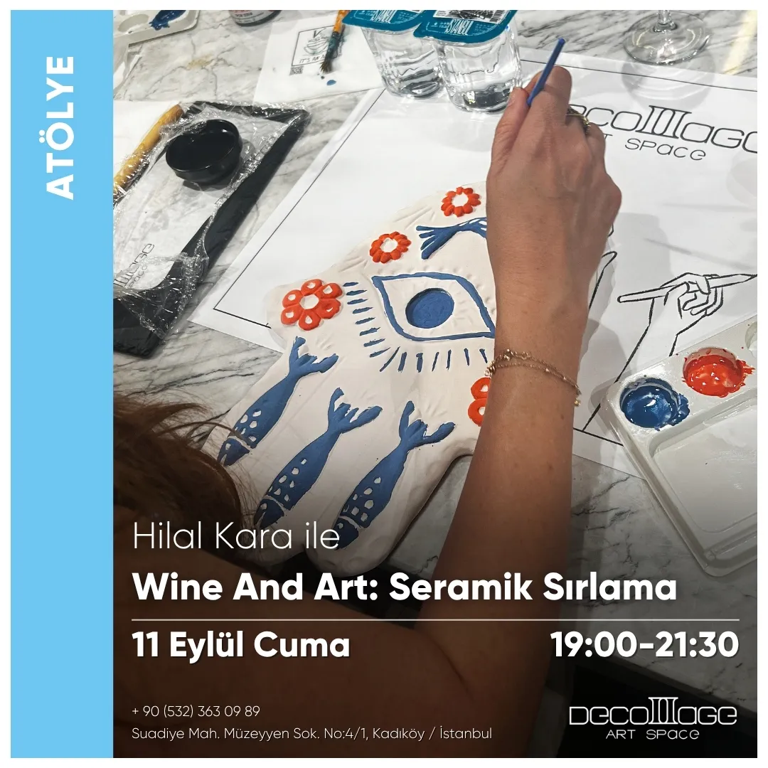 Wine and Art: Seramik Sırlama