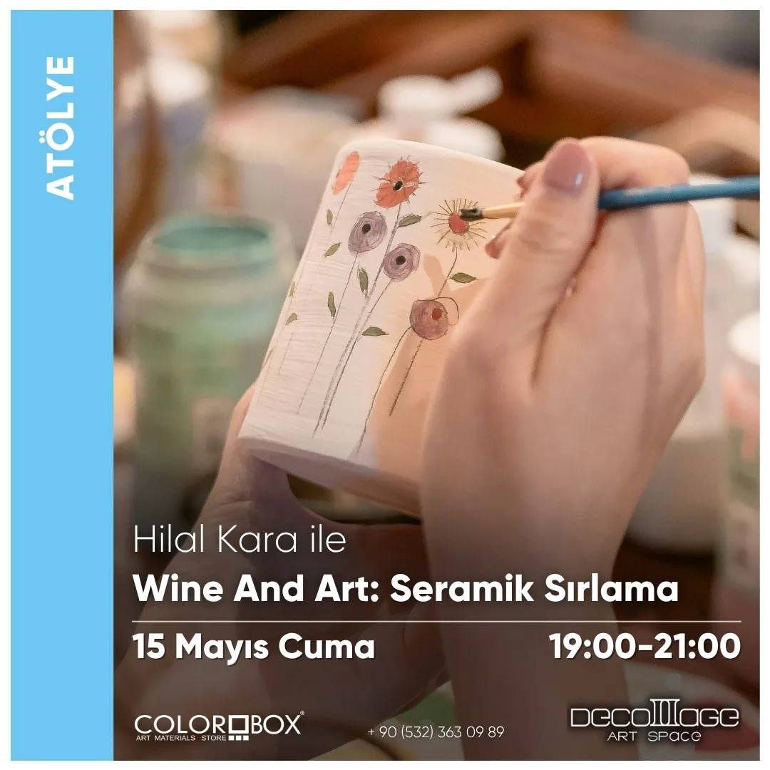 Wine and Art: Seramik Sırlama