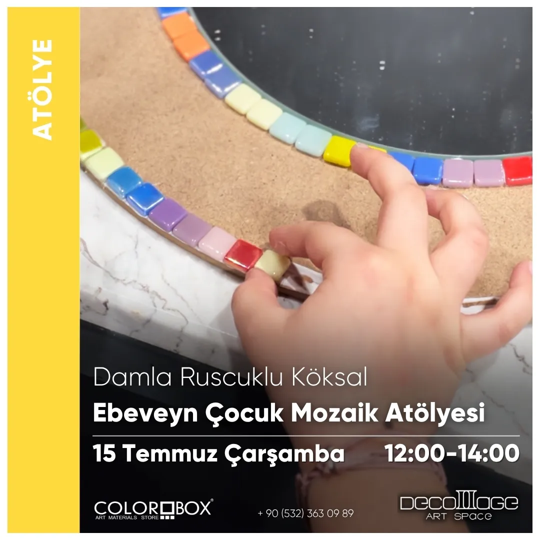 Ebeveyn Çocuk Mozaik Atölyesi