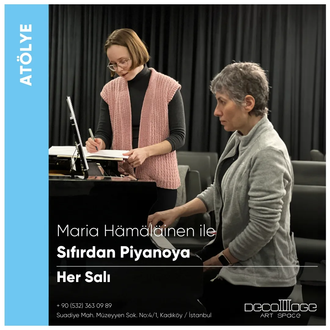 Sıfırdan Piyanoya Yetişkin Grubu- Her Salı