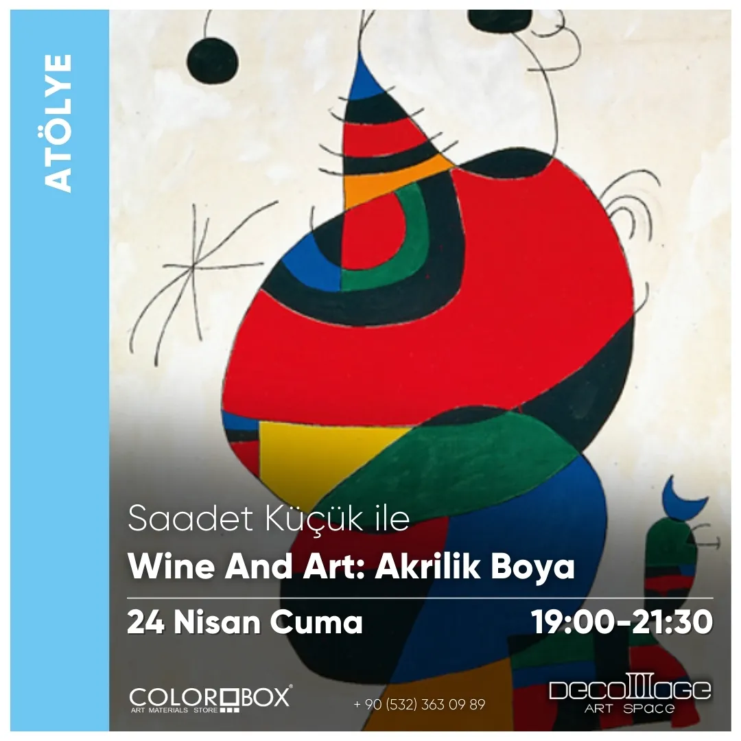 Wine And Art: Akrilik Boya