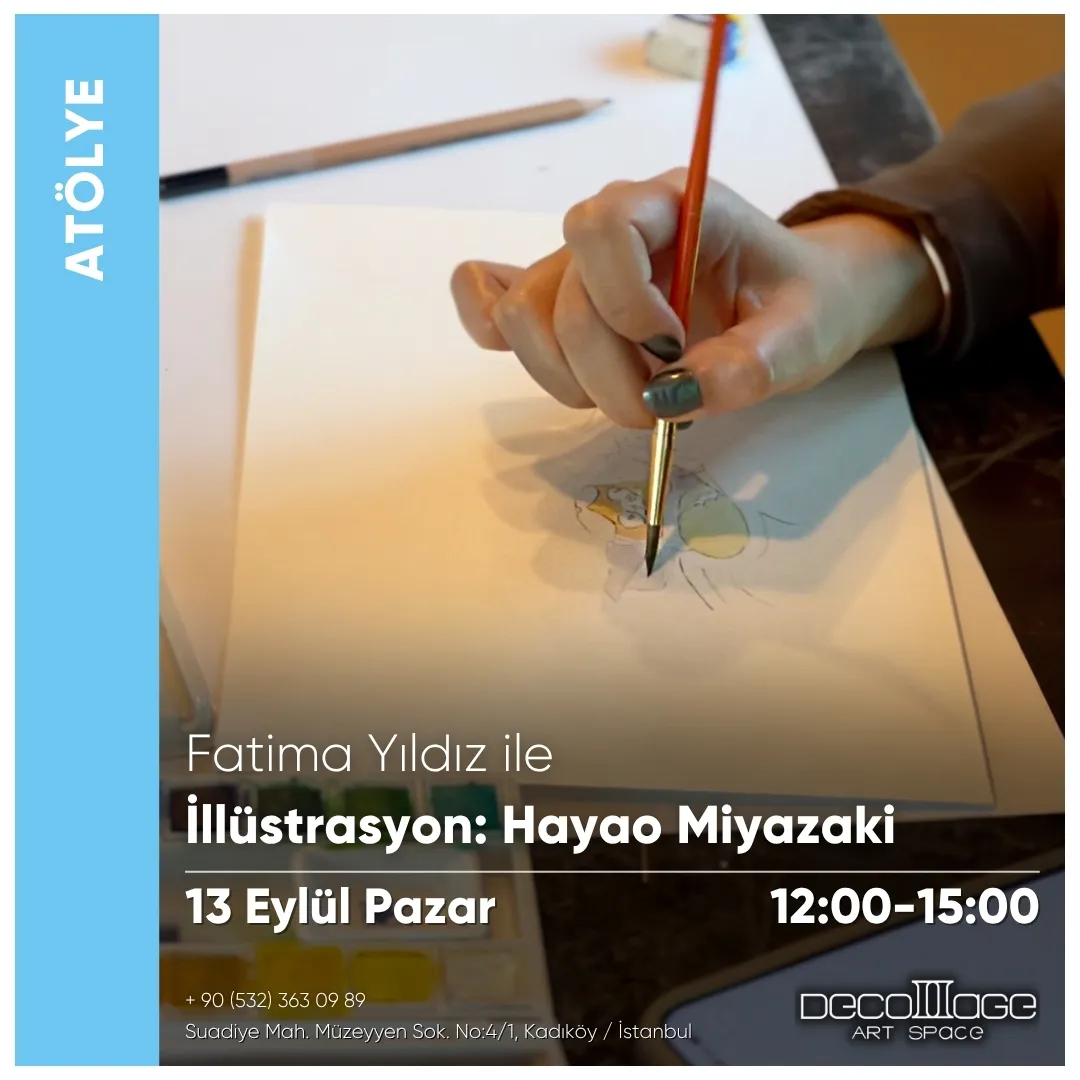 Fatima Yıldız ile İllüstrasyon Atölyesi