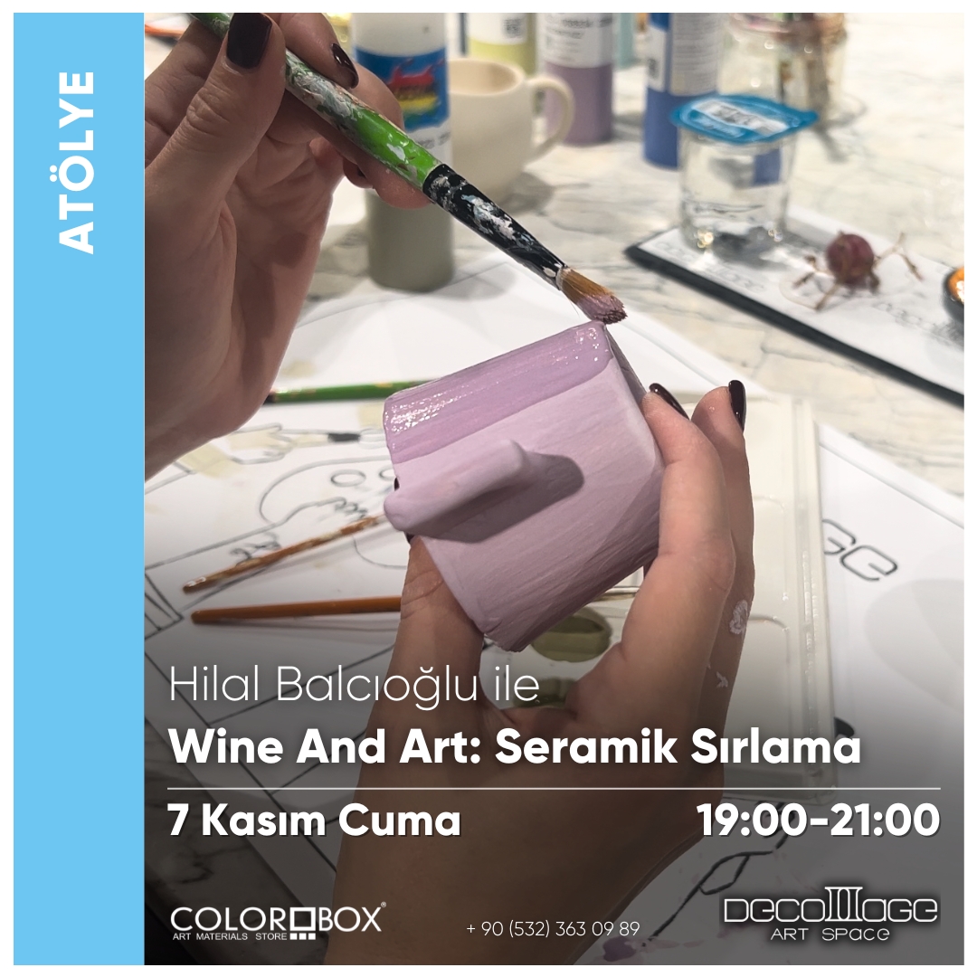 Wine and Art: Seramik Sırlama  resmi
