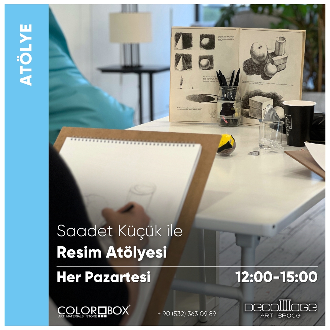 Saadet Küçük ile Resim Atölyesi resmi