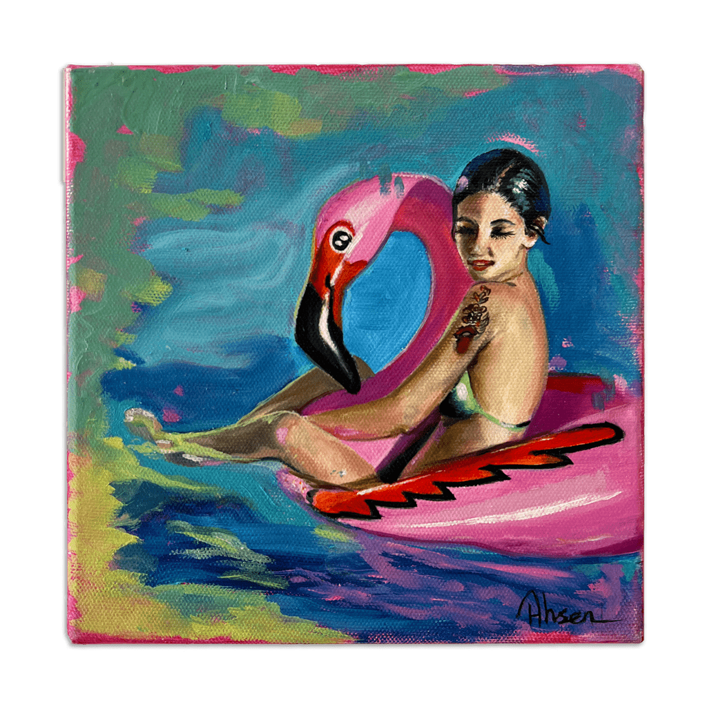 Ahsen Küçükçalık - Flamingo resmi